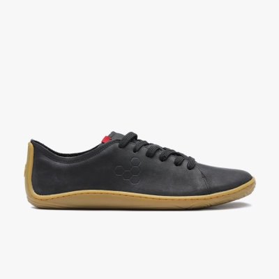 Vivobarefoot Women's Addis Sneakers - Black USA [GKA143756]